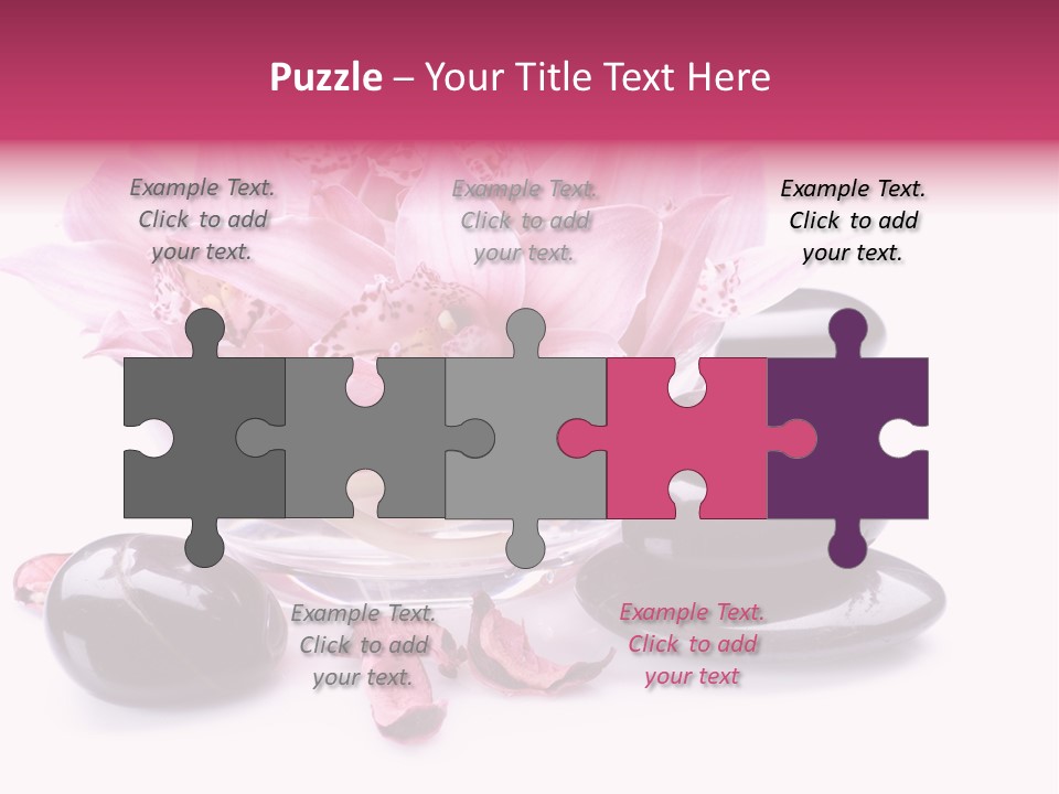 Beauty Rock Life PowerPoint Template