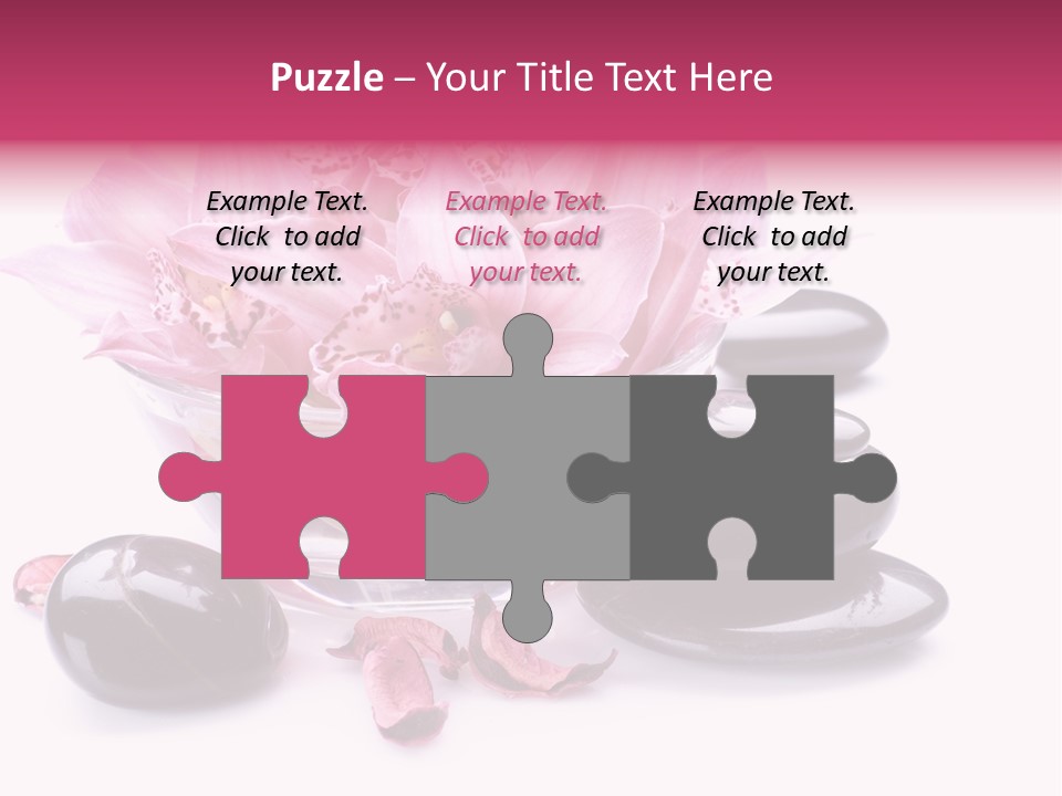 Beauty Rock Life PowerPoint Template