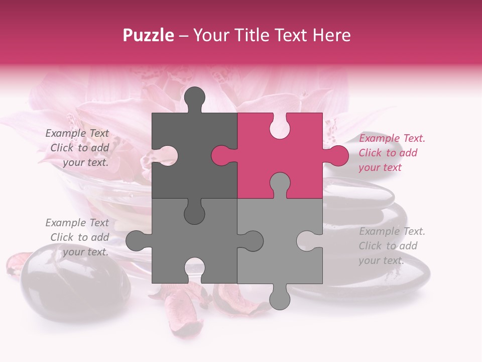 Beauty Rock Life PowerPoint Template