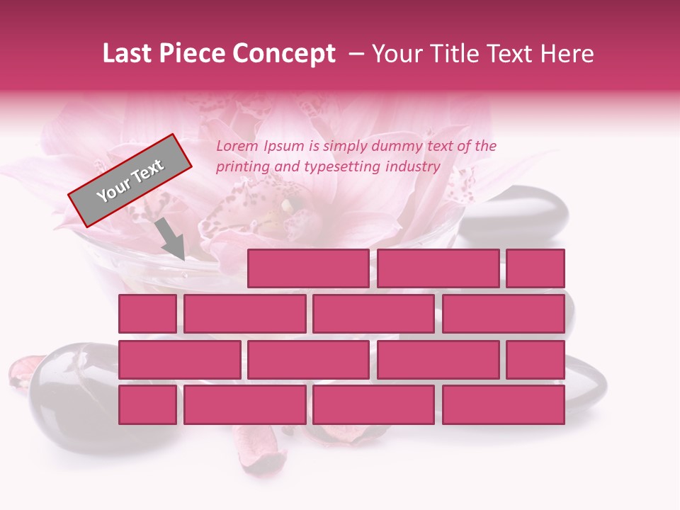 Beauty Rock Life PowerPoint Template