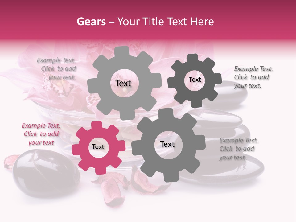 Beauty Rock Life PowerPoint Template