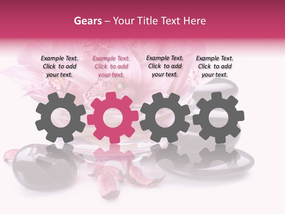 Beauty Rock Life PowerPoint Template