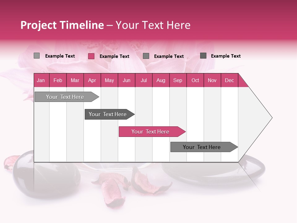 Beauty Rock Life PowerPoint Template