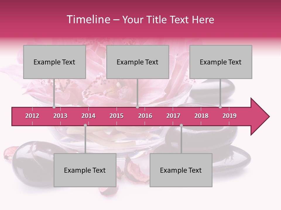 Beauty Rock Life PowerPoint Template