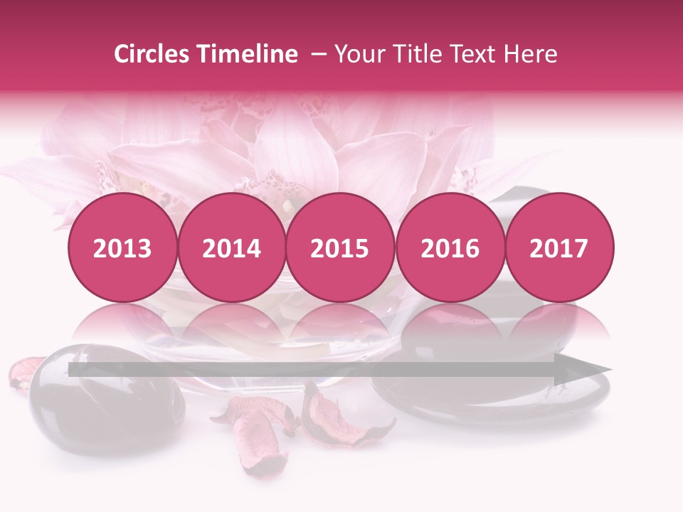 Beauty Rock Life PowerPoint Template