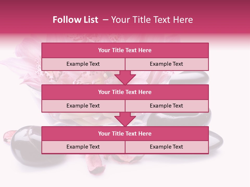 Beauty Rock Life PowerPoint Template