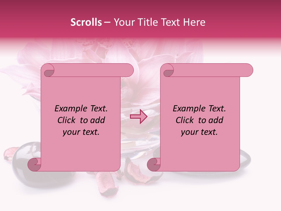 Beauty Rock Life PowerPoint Template