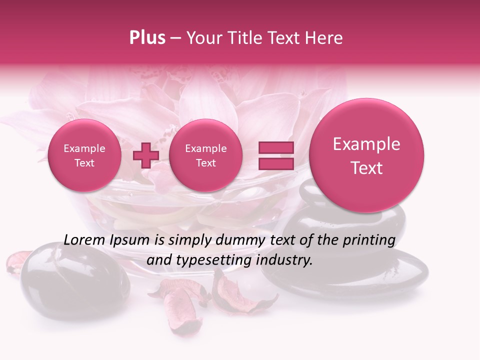 Beauty Rock Life PowerPoint Template