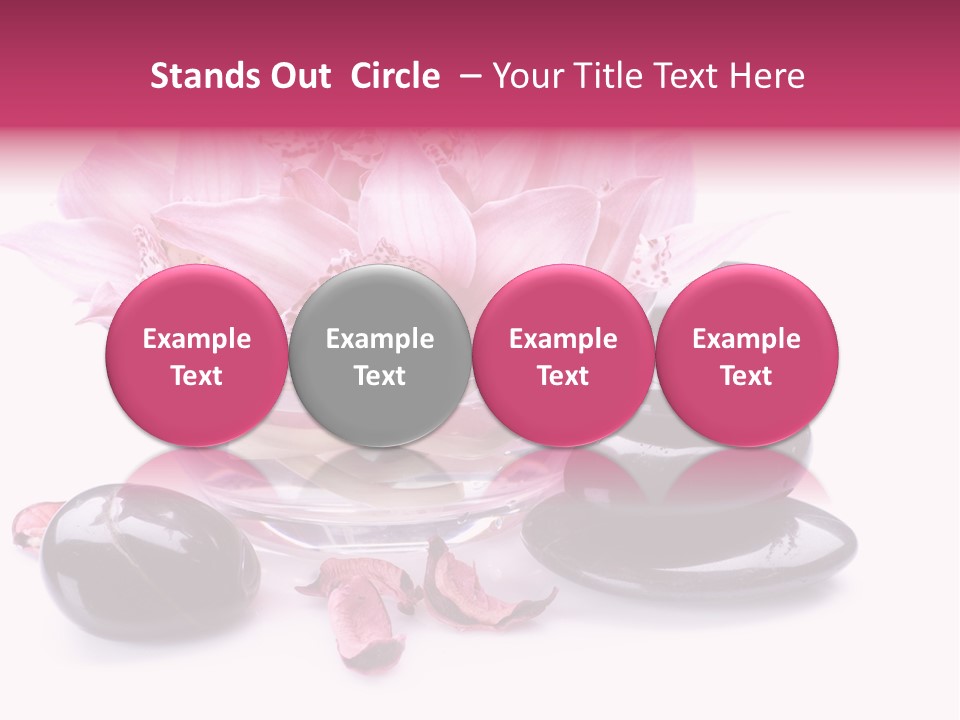 Beauty Rock Life PowerPoint Template