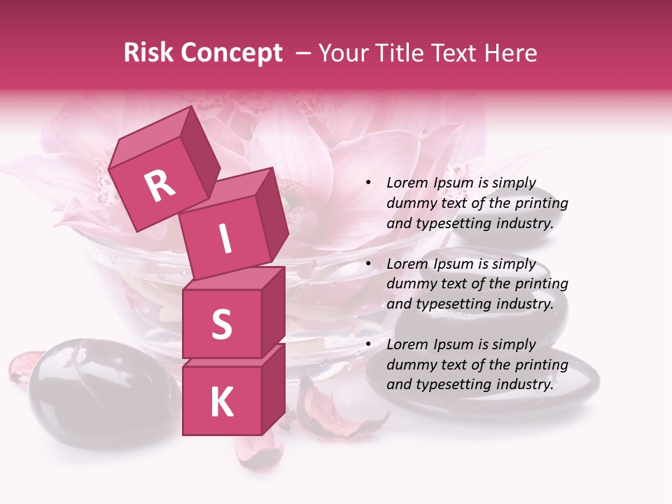 Beauty Rock Life PowerPoint Template