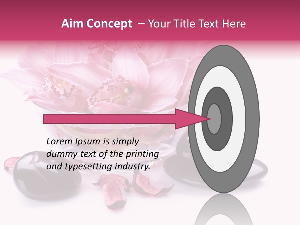 Beauty Rock Life PowerPoint Template