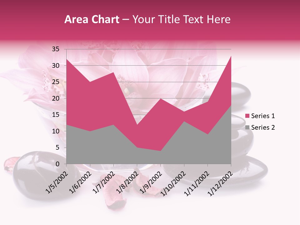 Beauty Rock Life PowerPoint Template