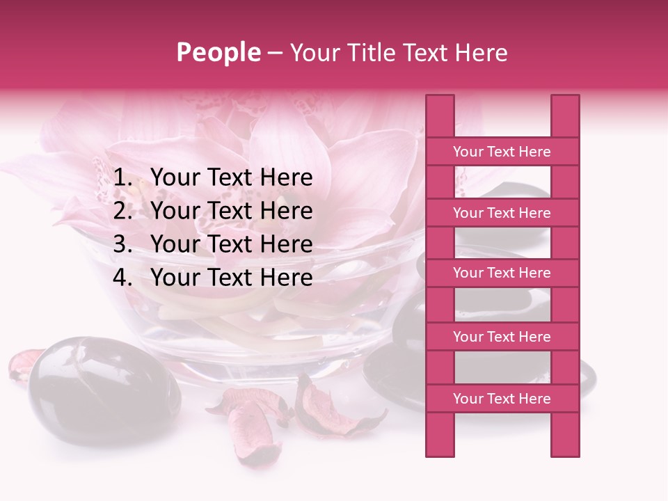 Beauty Rock Life PowerPoint Template