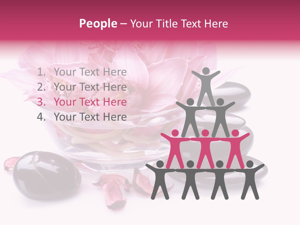 Beauty Rock Life PowerPoint Template