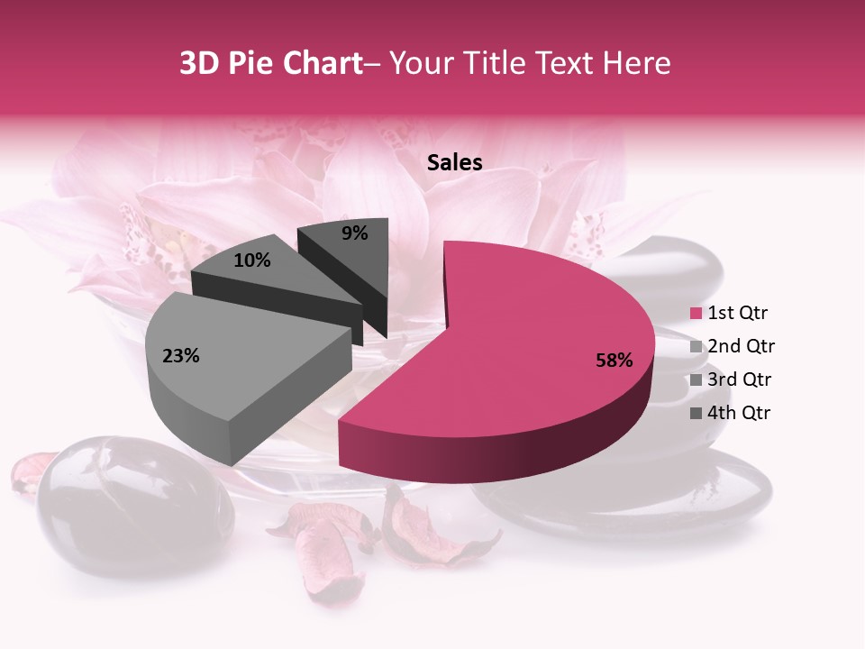 Beauty Rock Life PowerPoint Template