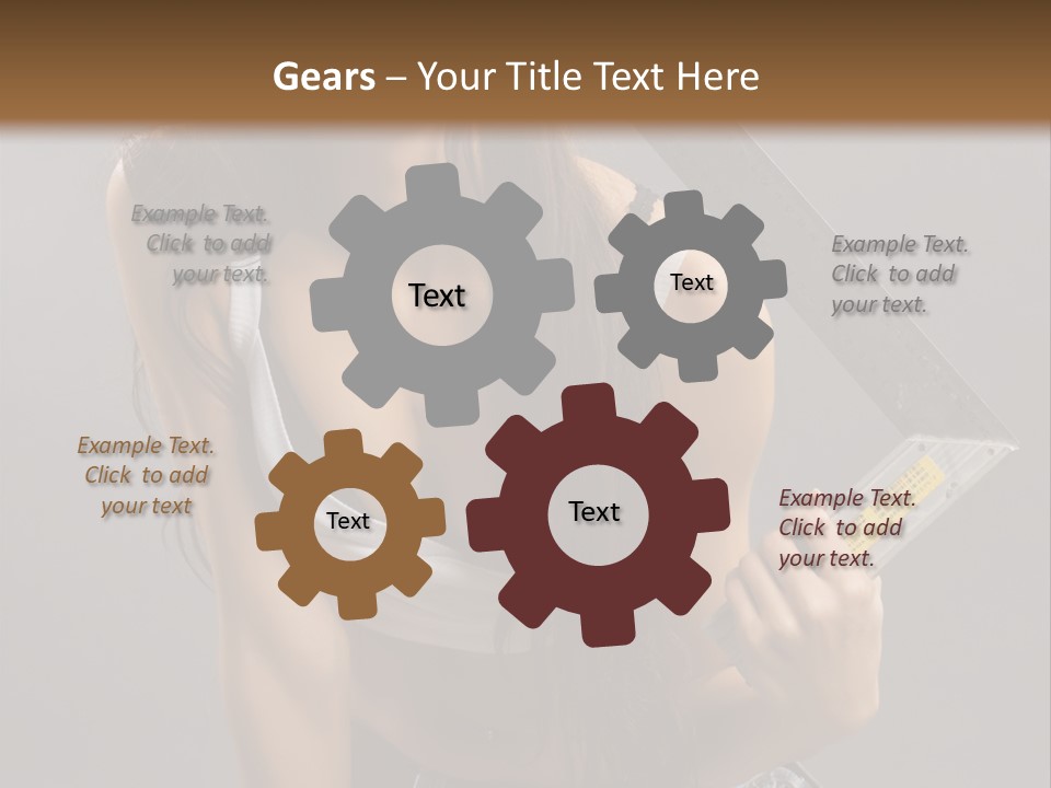 Itting Happy Bu Ine PowerPoint Template