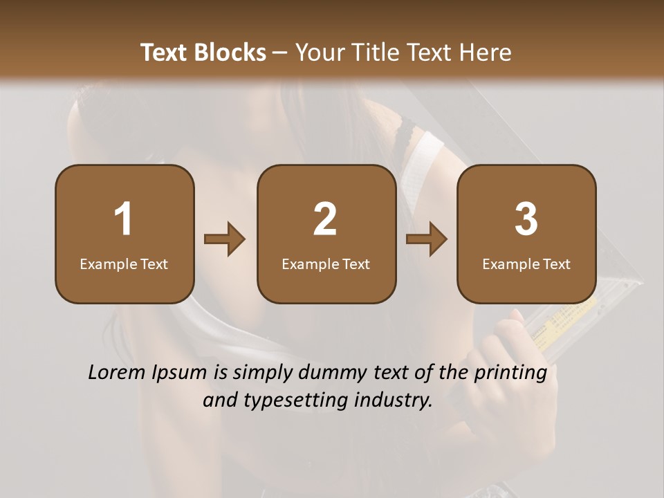 Itting Happy Bu Ine PowerPoint Template