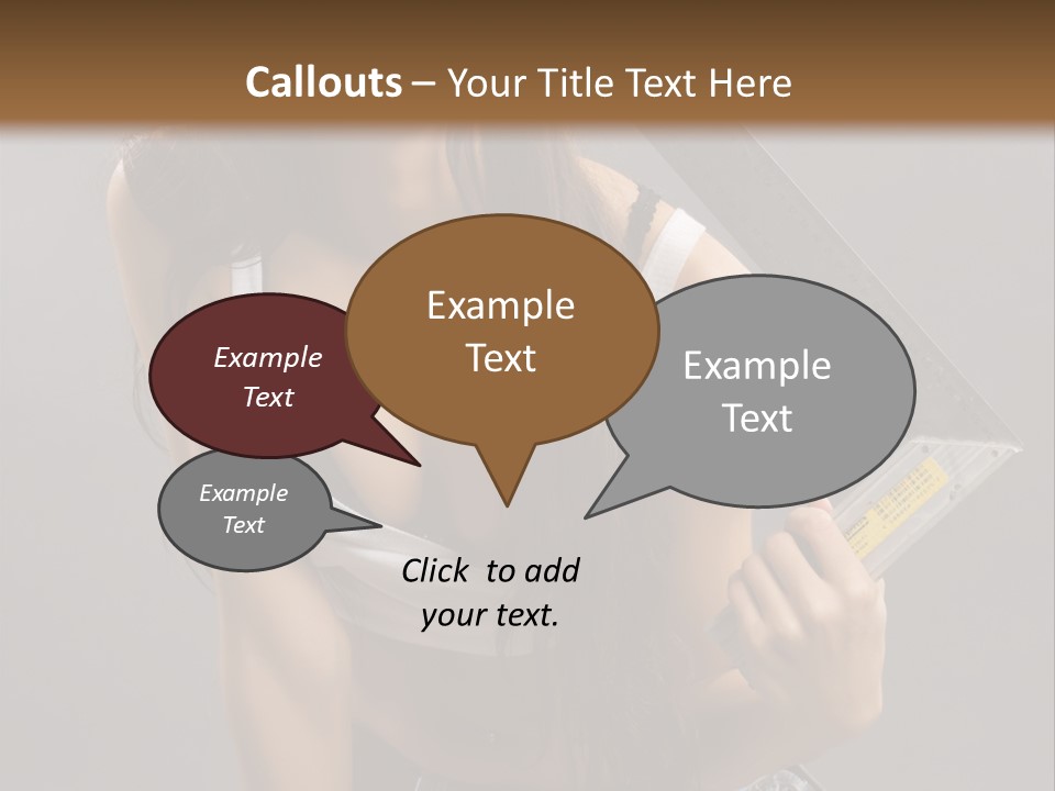 Itting Happy Bu Ine PowerPoint Template