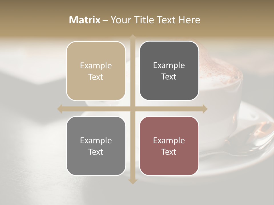 Foamy Restaurant Cafe PowerPoint Template