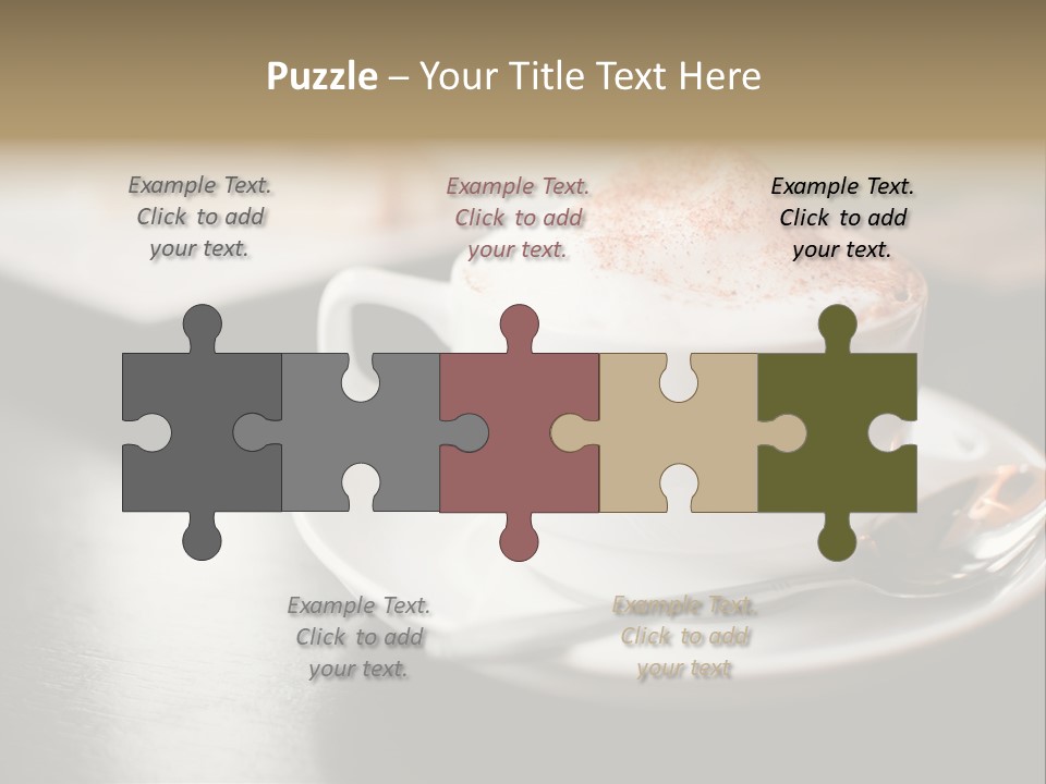 Foamy Restaurant Cafe PowerPoint Template