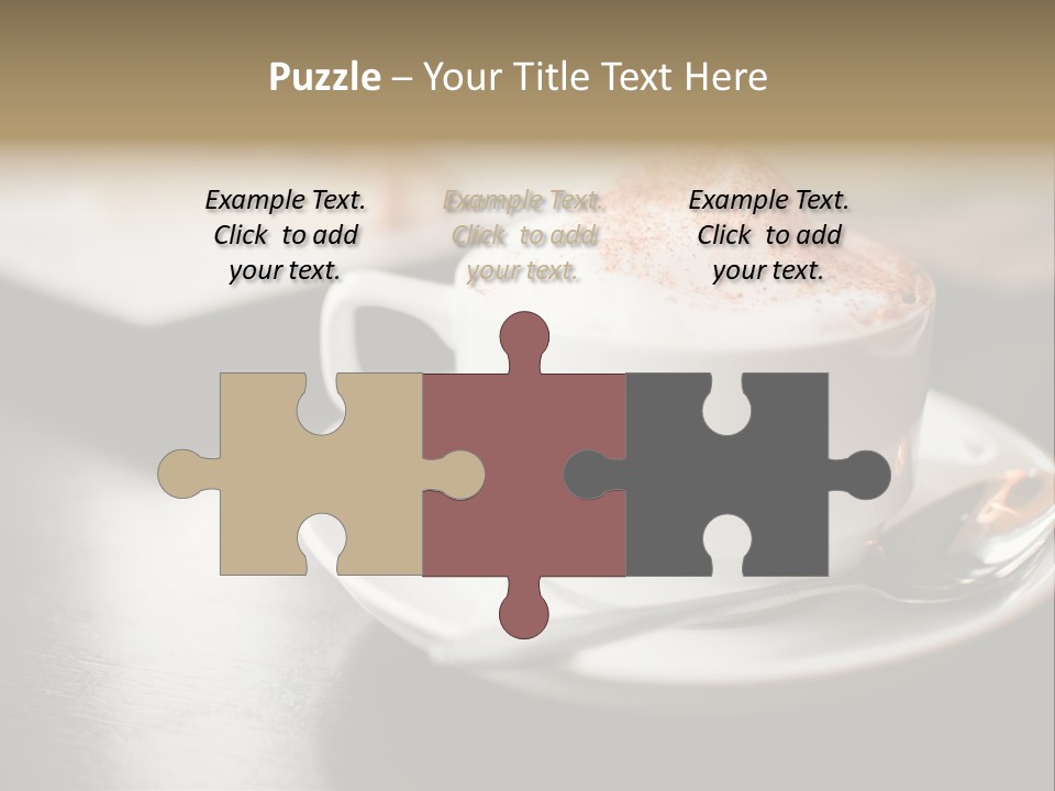 Foamy Restaurant Cafe PowerPoint Template