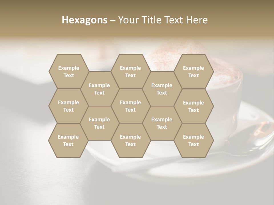 Foamy Restaurant Cafe PowerPoint Template