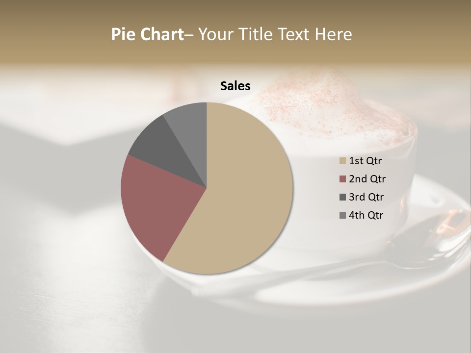 Foamy Restaurant Cafe PowerPoint Template