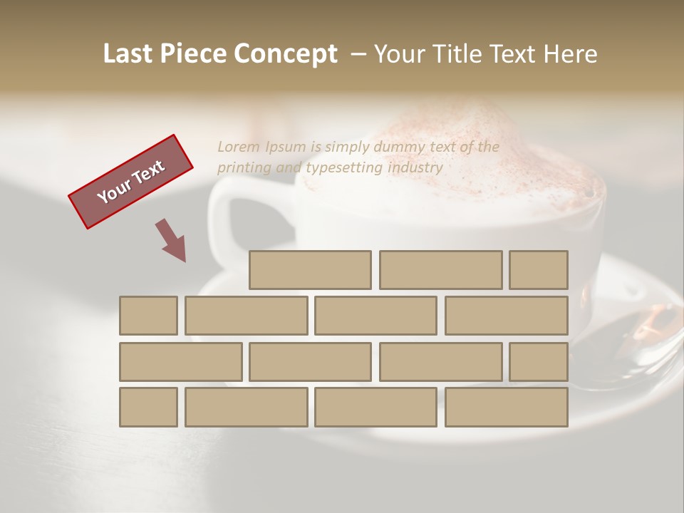 Foamy Restaurant Cafe PowerPoint Template