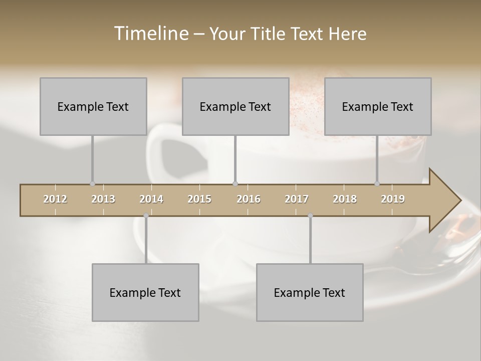 Foamy Restaurant Cafe PowerPoint Template