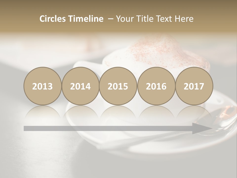 Foamy Restaurant Cafe PowerPoint Template