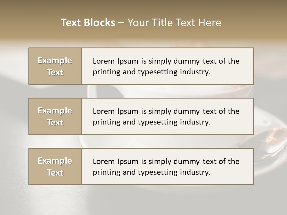 Foamy Restaurant Cafe PowerPoint Template