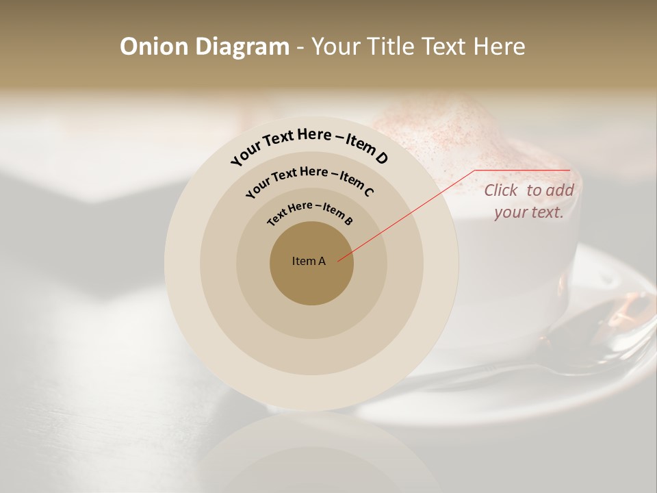 Foamy Restaurant Cafe PowerPoint Template