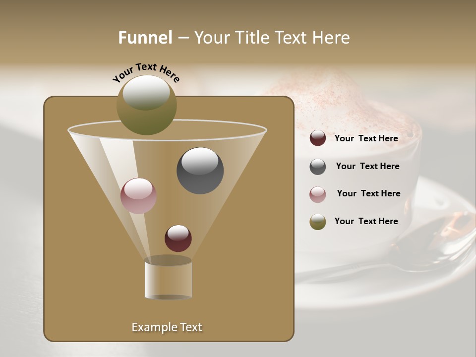 Foamy Restaurant Cafe PowerPoint Template