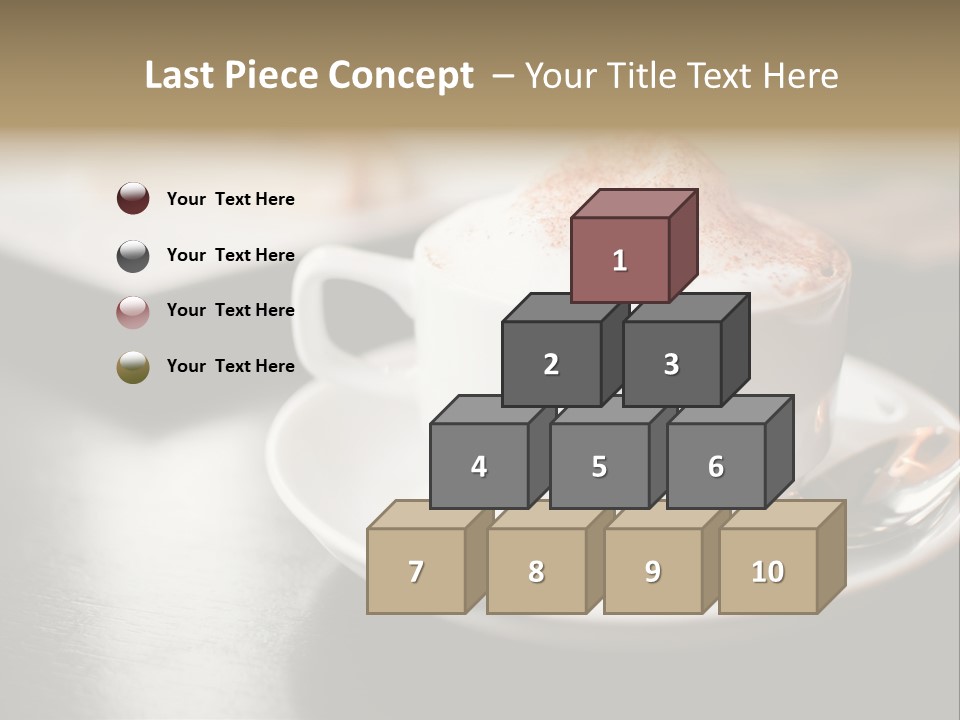 Foamy Restaurant Cafe PowerPoint Template