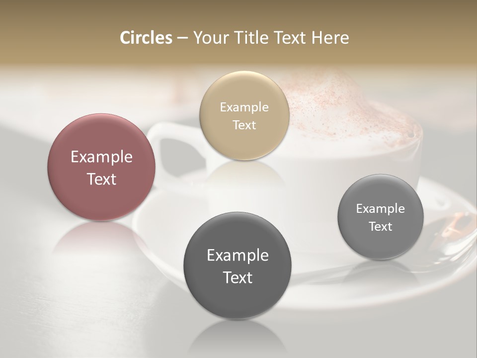 Foamy Restaurant Cafe PowerPoint Template