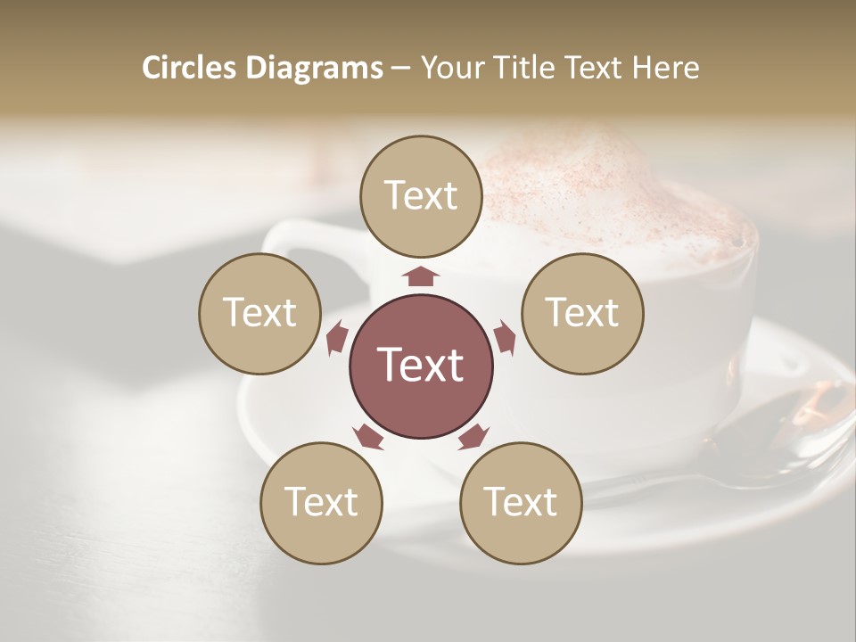 Foamy Restaurant Cafe PowerPoint Template