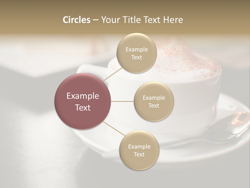 Foamy Restaurant Cafe PowerPoint Template