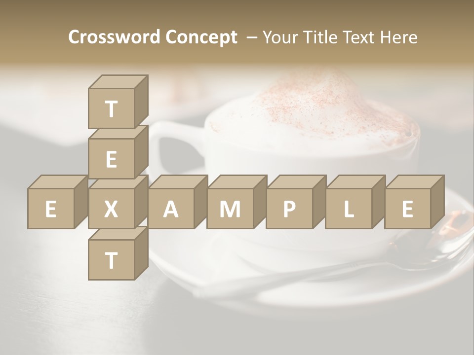 Foamy Restaurant Cafe PowerPoint Template