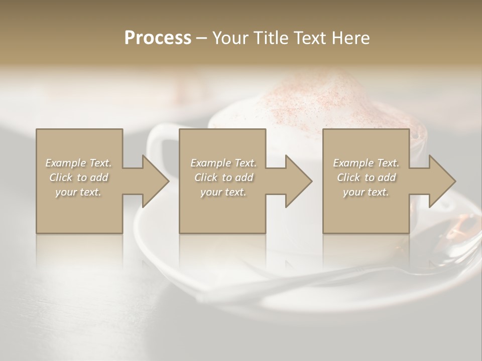 Foamy Restaurant Cafe PowerPoint Template