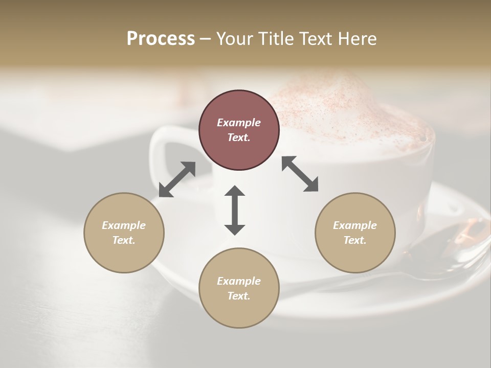 Foamy Restaurant Cafe PowerPoint Template