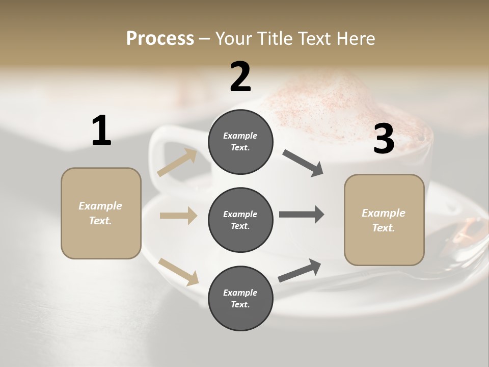 Foamy Restaurant Cafe PowerPoint Template