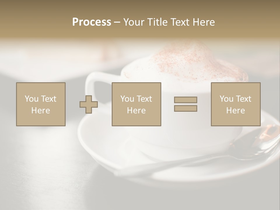 Foamy Restaurant Cafe PowerPoint Template