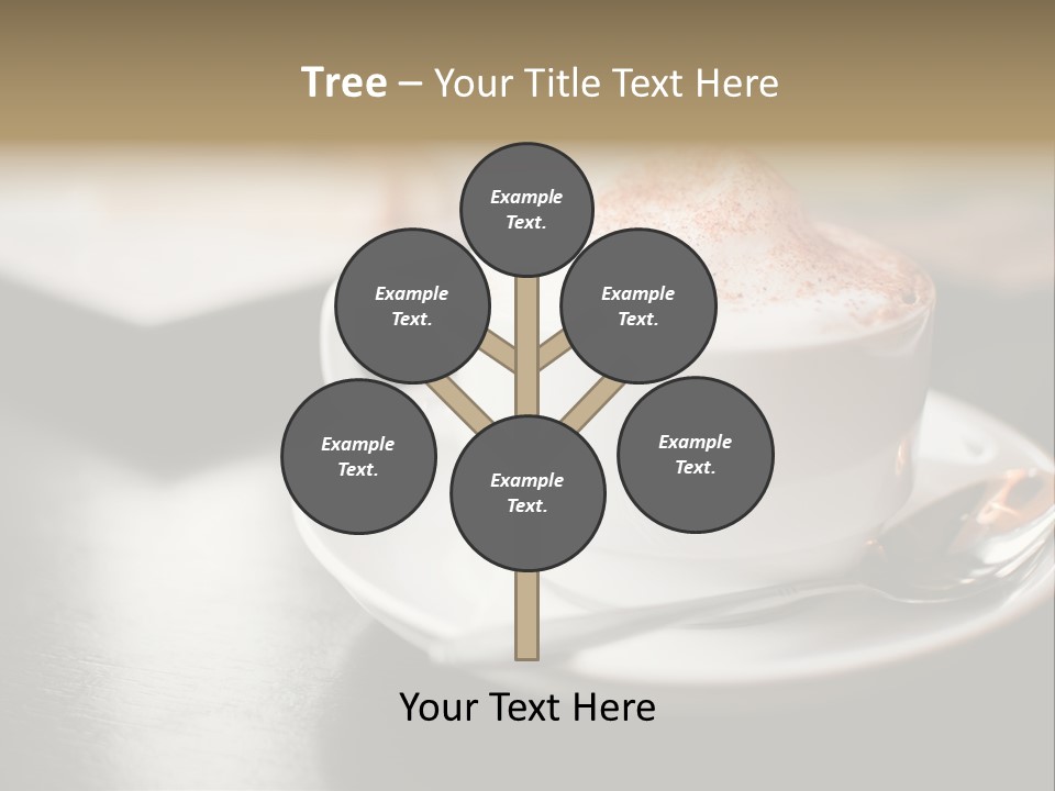 Foamy Restaurant Cafe PowerPoint Template