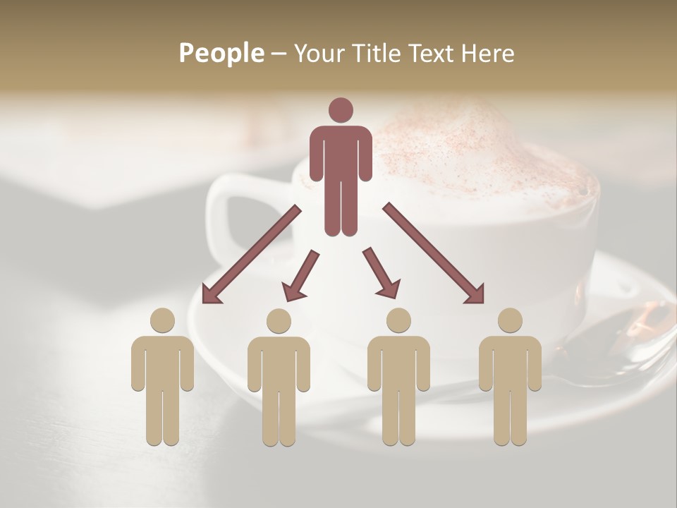 Foamy Restaurant Cafe PowerPoint Template