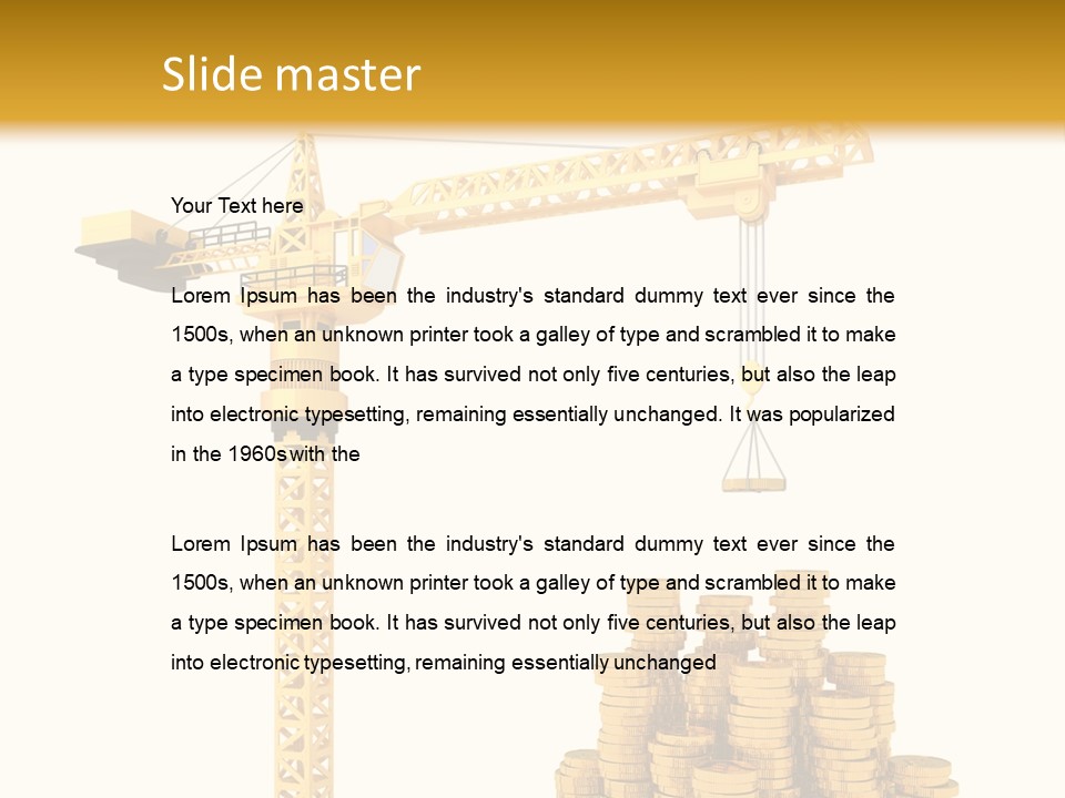 Market Build Banking PowerPoint Template