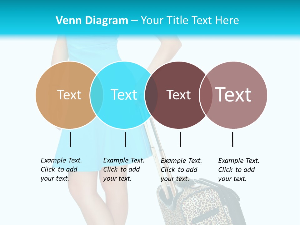 Glasses Beauty Suitcase PowerPoint Template