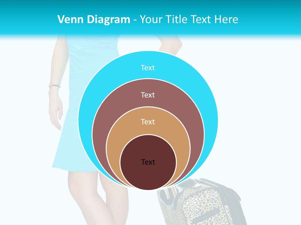 Glasses Beauty Suitcase PowerPoint Template