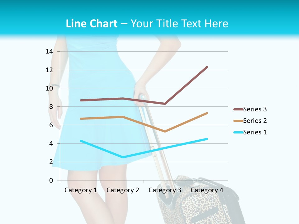 Glasses Beauty Suitcase PowerPoint Template