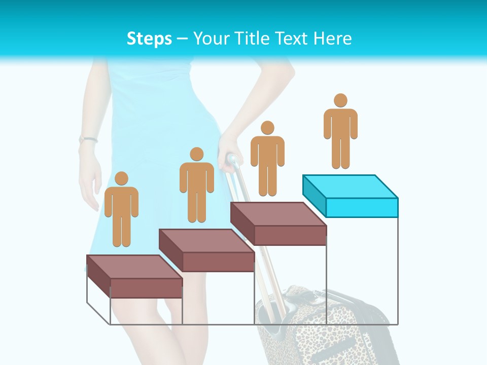 Glasses Beauty Suitcase PowerPoint Template