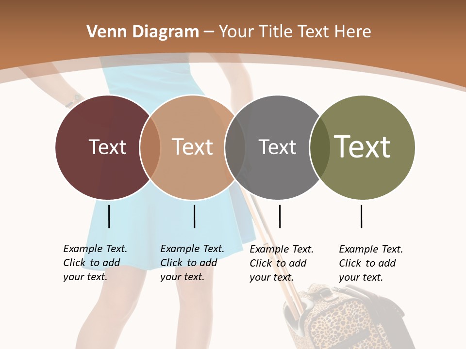 Female Vacation Girl PowerPoint Template